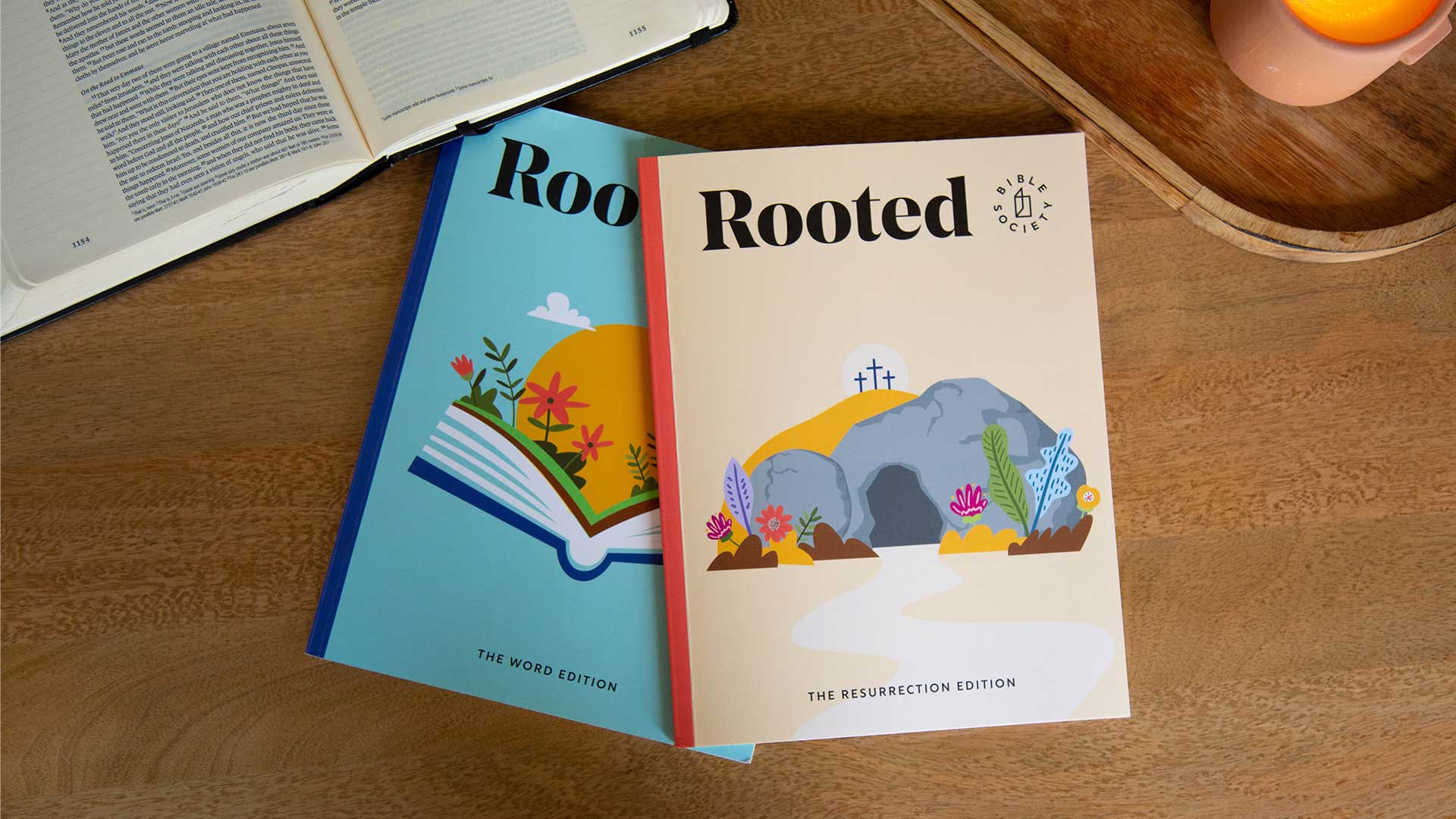 Rooted is the creative devotional journal that helps make the һƷ̳̽available to everyone, everywhere. Get your first journal free when you sign up today.